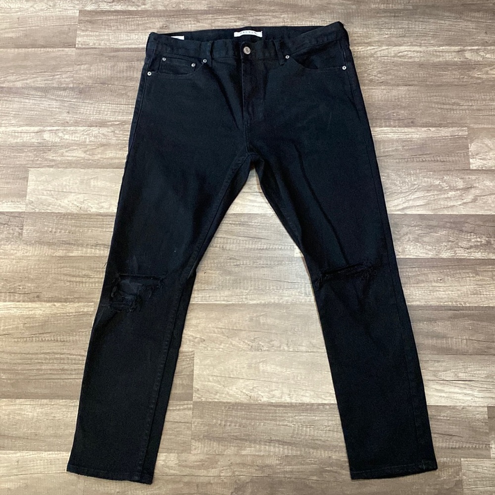 PacSun Pacsun Mens Ripped Knee Distressed Skinny Jeans 36x30